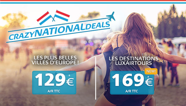 Spécial Fête Nationale : l'Europe à 129€*!